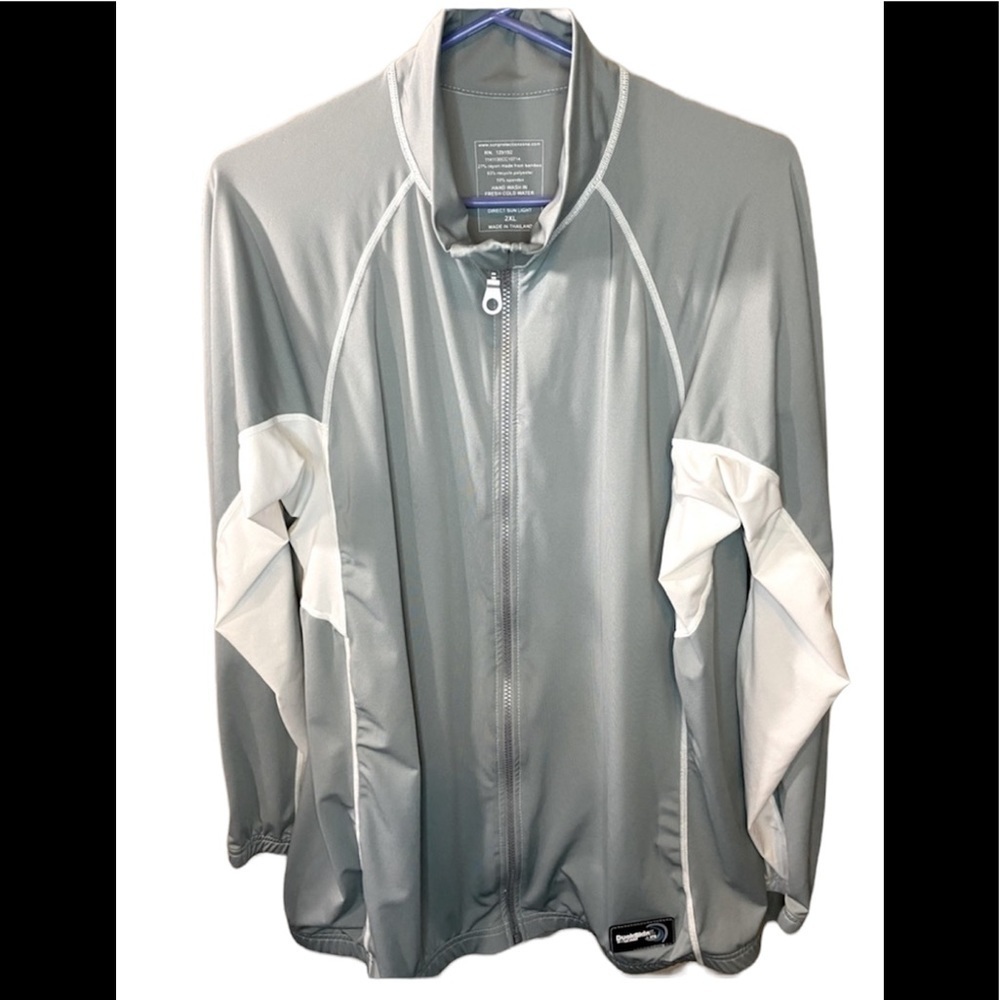 🍀Duckskin shirt top pullover UV H2O armor Mens Sz 2XL. S-10